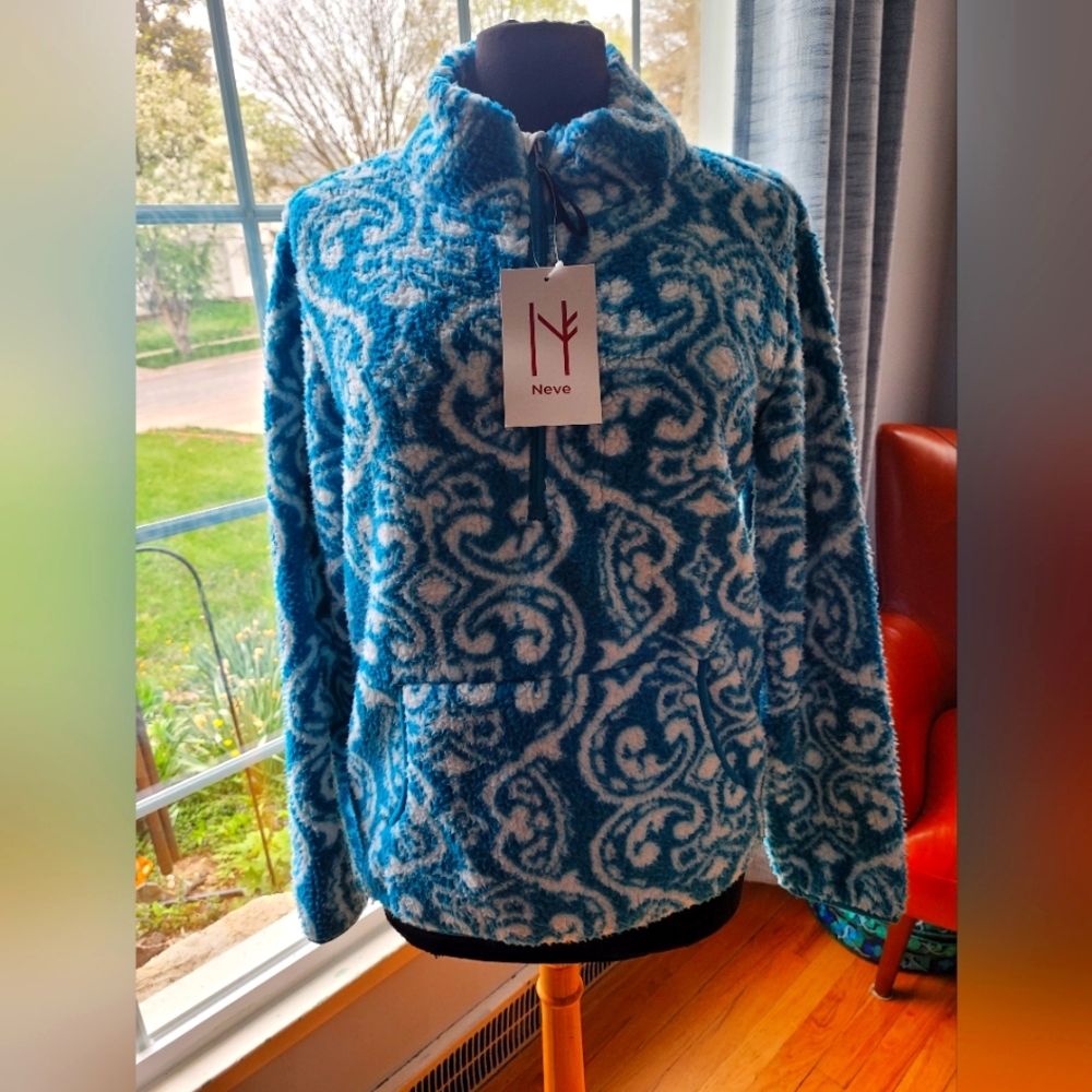 Neve half-zip fleece sweater XL